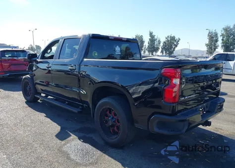 2022 Chevrolet Silverado 1500 2Wd Short Bed Custom из США, поврежденный, VIN 1GCPABEK6NZ561274